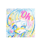 Colorful☆riri girl（個別スタンプ：8）