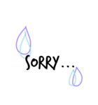 シンプルな手書き（個別スタンプ：14）