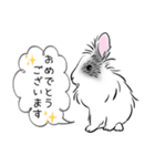 シンプル敬語！うさぎのちゃんた（個別スタンプ：40）