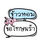 My name is Khao Hom V.2（個別スタンプ：15）