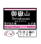 池上線 多摩川線 いまこの駅だよ！タレミー（個別スタンプ：10）