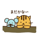 ねことねずみ(日常3ver)（個別スタンプ：23）