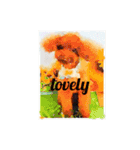 Toy poodle Chappy's daily life3（個別スタンプ：8）