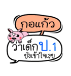 My name is Ko Kaew V.2（個別スタンプ：11）