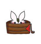 Evan:MoMo Rabbit Life (1)（個別スタンプ：2）