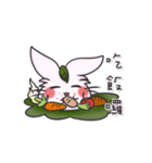 Evan:MoMo Rabbit Life (1)（個別スタンプ：16）