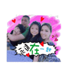 We are happy with this family（個別スタンプ：6）