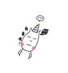 The Hairless Unicorn（個別スタンプ：4）