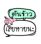 My name is Ton Khao V.2（個別スタンプ：17）