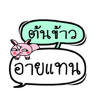 My name is Ton Khao V.2（個別スタンプ：39）