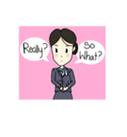 studens of airline business（個別スタンプ：3）