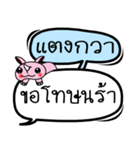 My name is Taeng Kwa V.2（個別スタンプ：15）