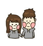 Close and long distance love daily（個別スタンプ：5）