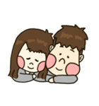 Close and long distance love daily（個別スタンプ：12）