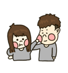 Close and long distance love daily（個別スタンプ：22）