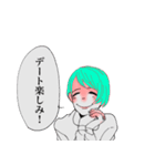 手癖男子 colorful（個別スタンプ：15）