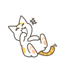 quietened cat（個別スタンプ：17）