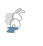 アニマルフレンズ〜ウサギ・鶏・キリン（個別スタンプ：5）