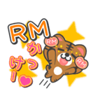 「RM」さん愛スタンプ（個別スタンプ：38）