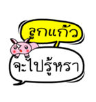 My name is Lukkaew V.2（個別スタンプ：1）