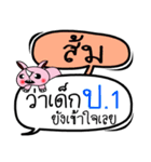 My name is Som V.2（個別スタンプ：11）