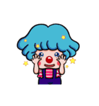 clown family moved moved（個別スタンプ：6）