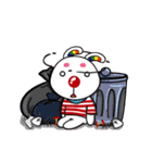 clown family moved moved（個別スタンプ：17）