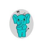 Elephant fly（個別スタンプ：7）