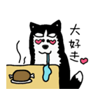 Husky everyday（個別スタンプ：9）