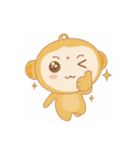 LITTLE  MONKEY（個別スタンプ：14）