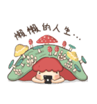 Lazy Red Hair Girl（個別スタンプ：27）