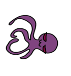 octopus four legs（個別スタンプ：20）