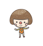 Little Mushroom Girl（個別スタンプ：1）