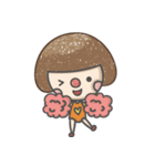 Little Mushroom Girl（個別スタンプ：7）