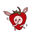 Strawberry sheep With friends（個別スタンプ：1）