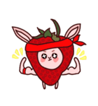 Strawberry sheep With friends（個別スタンプ：6）