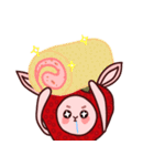 Strawberry sheep With friends（個別スタンプ：22）