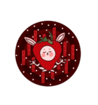 Strawberry sheep With friends（個別スタンプ：40）