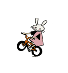 BMX Rabbit（個別スタンプ：3）