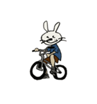 BMX Rabbit（個別スタンプ：4）