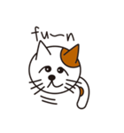 まるねこにゃん（個別スタンプ：2）