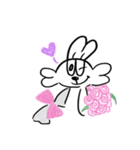 candy-rabbit for love（個別スタンプ：4）