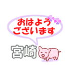 宮崎「みやざき」さん専用。日常会話（個別スタンプ：1）