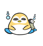 The penguin whose name is Vinci（個別スタンプ：2）