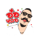 Man with mustache（個別スタンプ：6）