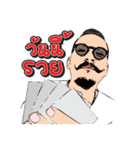 Man with mustache（個別スタンプ：36）