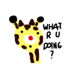 Baby Giraffe（個別スタンプ：15）
