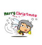 Kururu^..^！17Merry Christmas.（個別スタンプ：35）