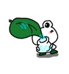cute frog 「ケロっち」（個別スタンプ：22）