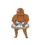 Bodybuilder like Ballet（個別スタンプ：4）